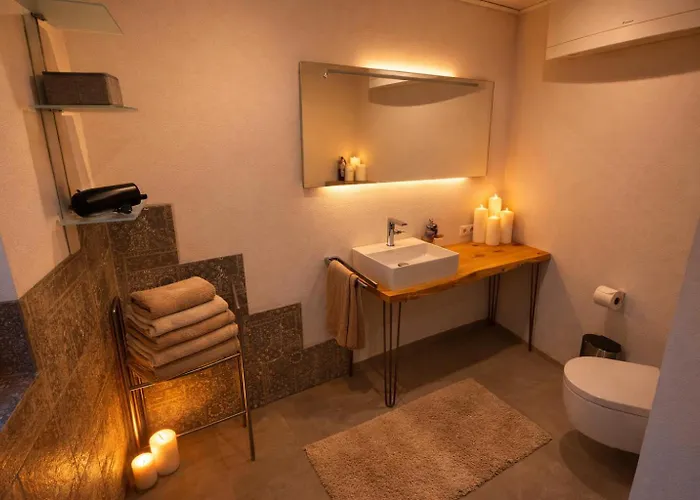 Casa de Férias Grosszuegiges 170 Qm, 10 Gaeste, 30 Qm Sonnenterrasse, Eingezaeunter Hof, Klima, Kamin, Hundefreundlich *